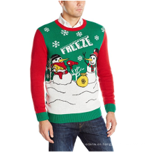 PK1872HX Ugly Christmas Sweater Hombre de palo arriba